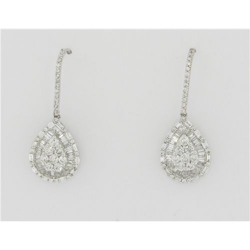 Beautiful Diamond Earrings - z6718 y294/44s