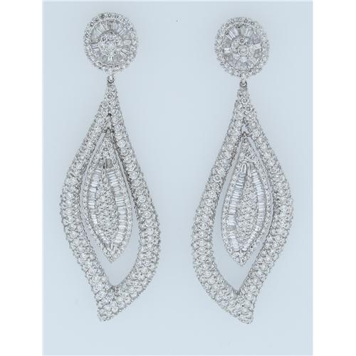 Beautiful Diamond Earrings - z5827 y285/57s