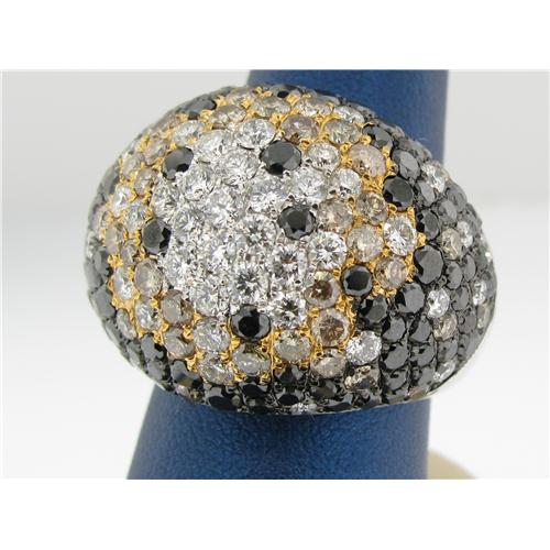 Diamond Pave  Ring in 18kt gold